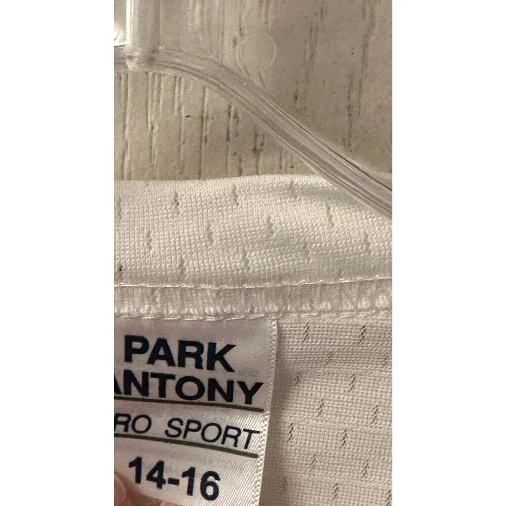 Chicago Blackhawks Kids 14-16 White Mesh Jersey‎ by Park Anthony
